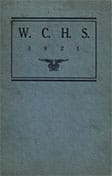 WCCHS Yearbook 1921 cover